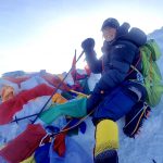 登山ガイドの岩田京子さん、ヒマラヤ山脈のマナスル登頂成功。
